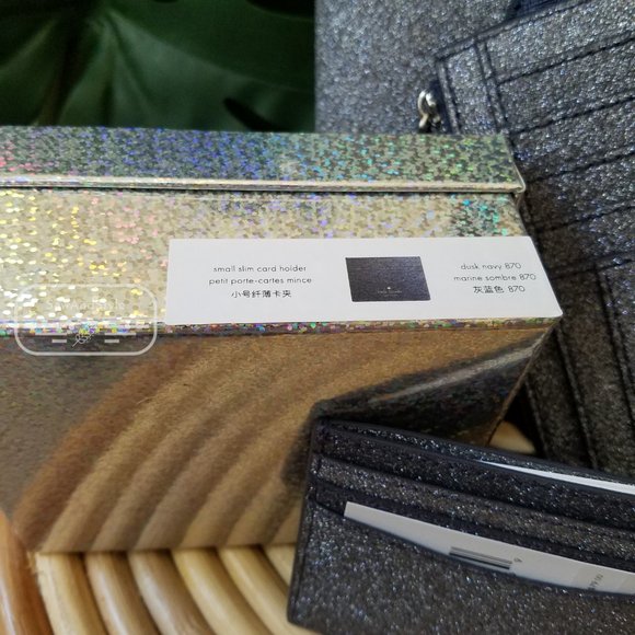 Kate Spade Lola Satchel Large Card Holder Glitter - Picture 11 of 15